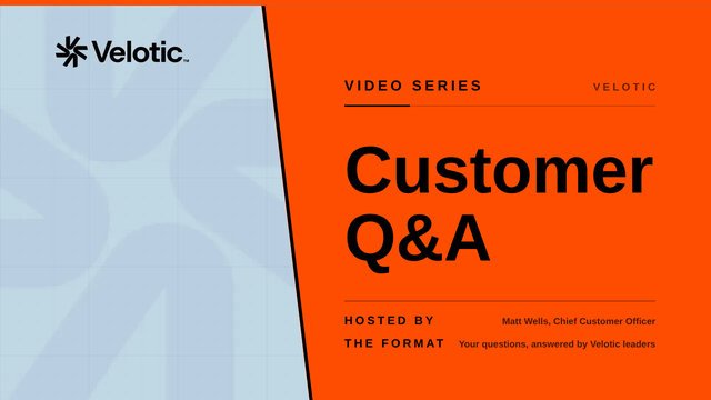 Velotic Q&A Series