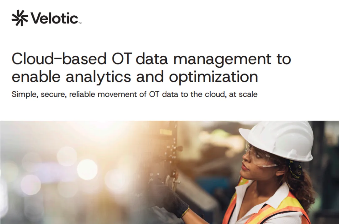 Cloud-Based OT Data Management to Enable Analytics & Optimization